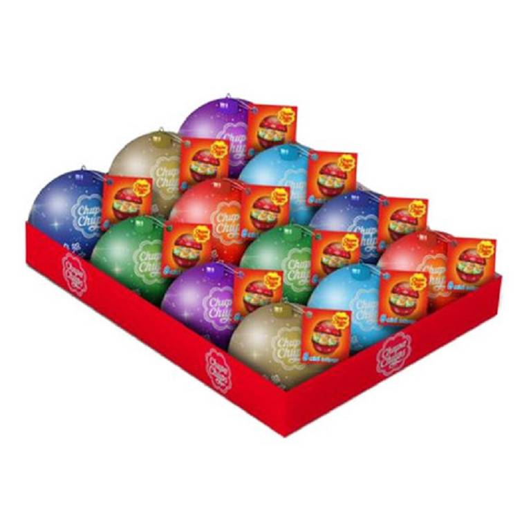 CHUPA CHUPS CHRISTMAS BALL 8PZ