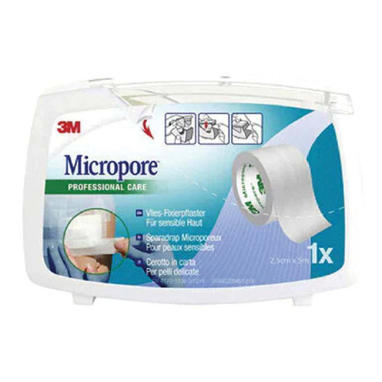 MICROPORE 3M H 25MMX5M